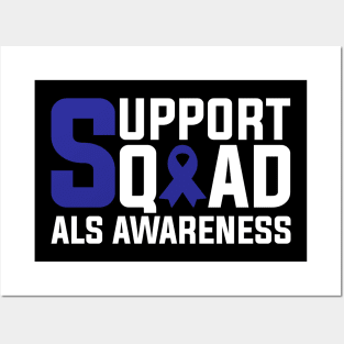 Als Awareness Support Squad Posters and Art